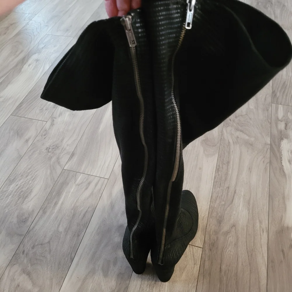Nwot Nicole Ricci Over the Knee Boots size 10M